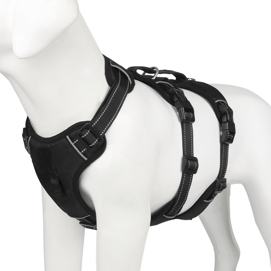 NOPULL DOG HARNESS – reflective and escape-proof for safe walks
