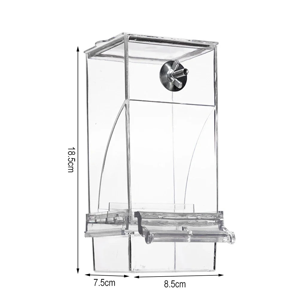 SPILLNEST – Automatic bird feeder for outdoors with drip- and splash-protected housing