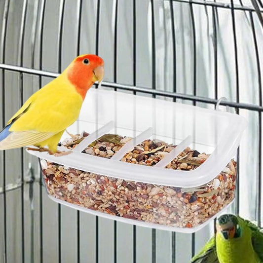 PARROTVIEW – Ecological parrot feeder with clear 360-degree view
