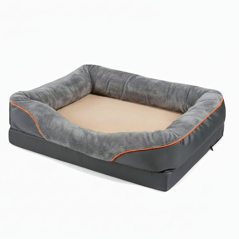 FURDEN – Premium Orthopedic Dog Mattress – Memory Foam & Waterproof Cover