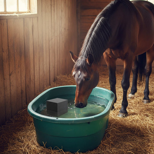 PUREHERD – Natural Organic Filtration Cube for Stable and Yard Water Systems