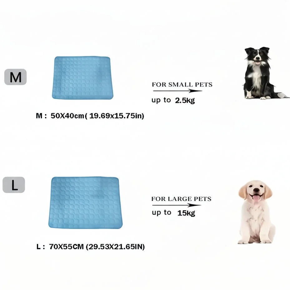 FROSTYPAW – Pressure-Activated Cooling Mat for Dogs and Cats