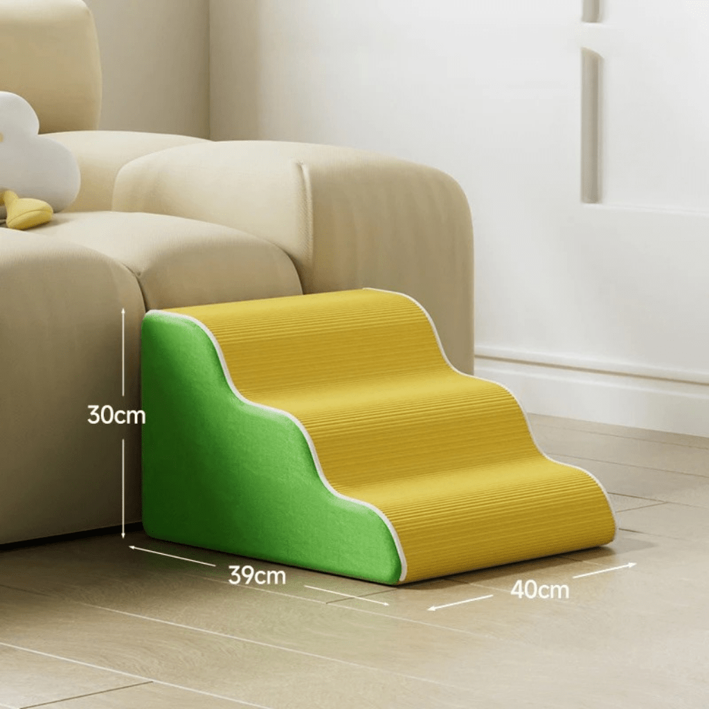 ASCENDURA – Premium dog ramp made of memory foam with removable cover