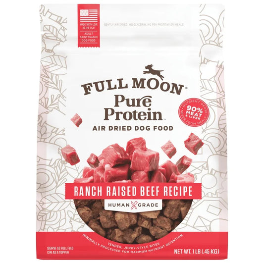 Air-Dried Beef Dog Food – Premium Natural Feed 16 oz