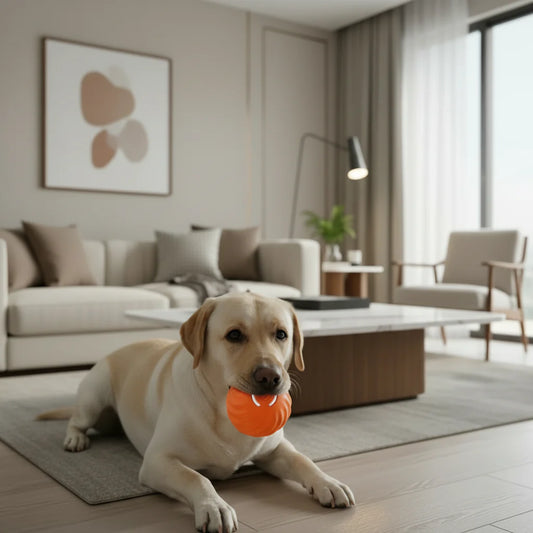PLAYPET Interactive Dog Ball – Rechargeable Bouncing Ball