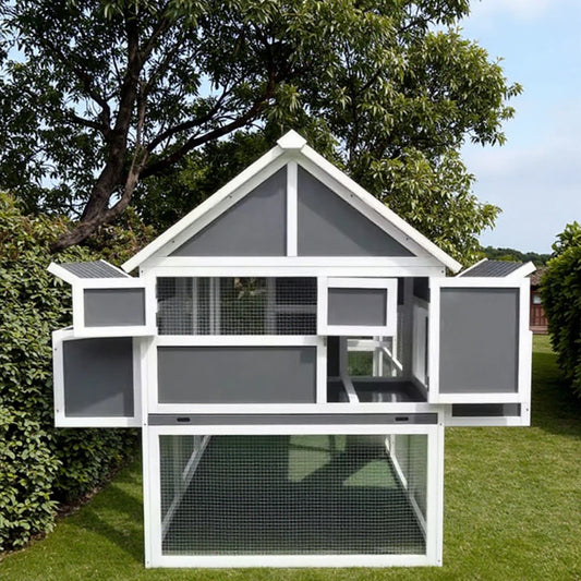 Farm House Wooden Chicken Coops Luxury Pet House Outdoor Large Chicken Cage For Pets
