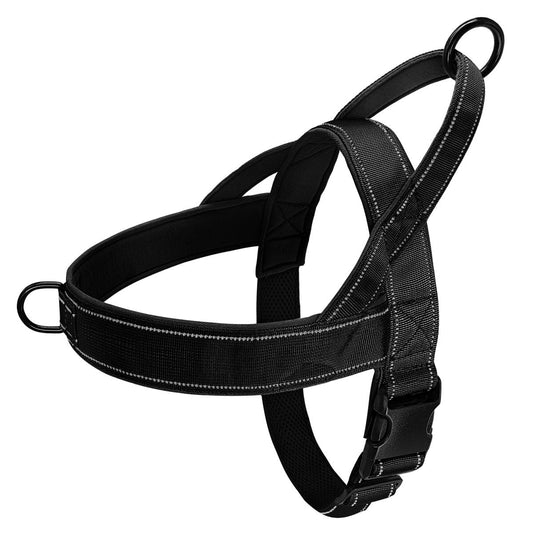PAWGUARD – Adjustable Reflective Dog Harness with Handle for All Dog Breeds