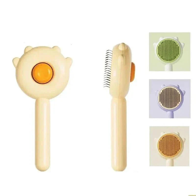 MagicBrush - Grooming brush with massage function for dogs & cats