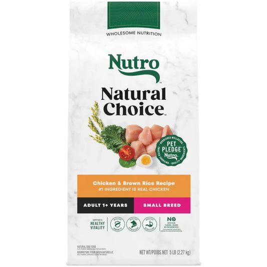 Natural Choice Small Breed Adult Dog Food Chicken & Brown Rice – 5 lb