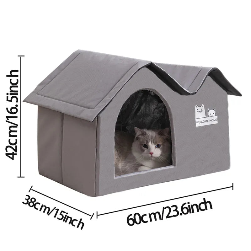 Removable Cat Air Conditioning House Summer Cat Cooling Tool Nest Dog Ice House Dog Four Seasons Cat Pet Ice House