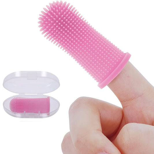 PAWCLEAN PRO - 360° silicone finger toothbrush for safe dental care for dogs