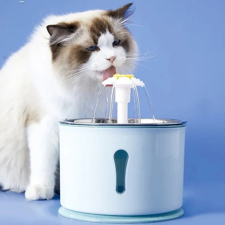 PETWELL SPRING – Automatic Drinking Fountain with Filtration System for Pets