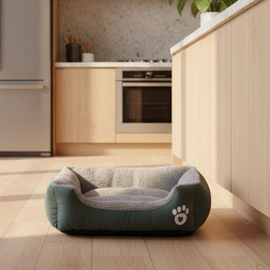 HARRY BED - Luxurious cotton dog bed for stress-free sleep