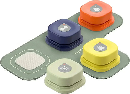 PAWTALK – Interactive Communication Buttons for Dogs with Recording Function