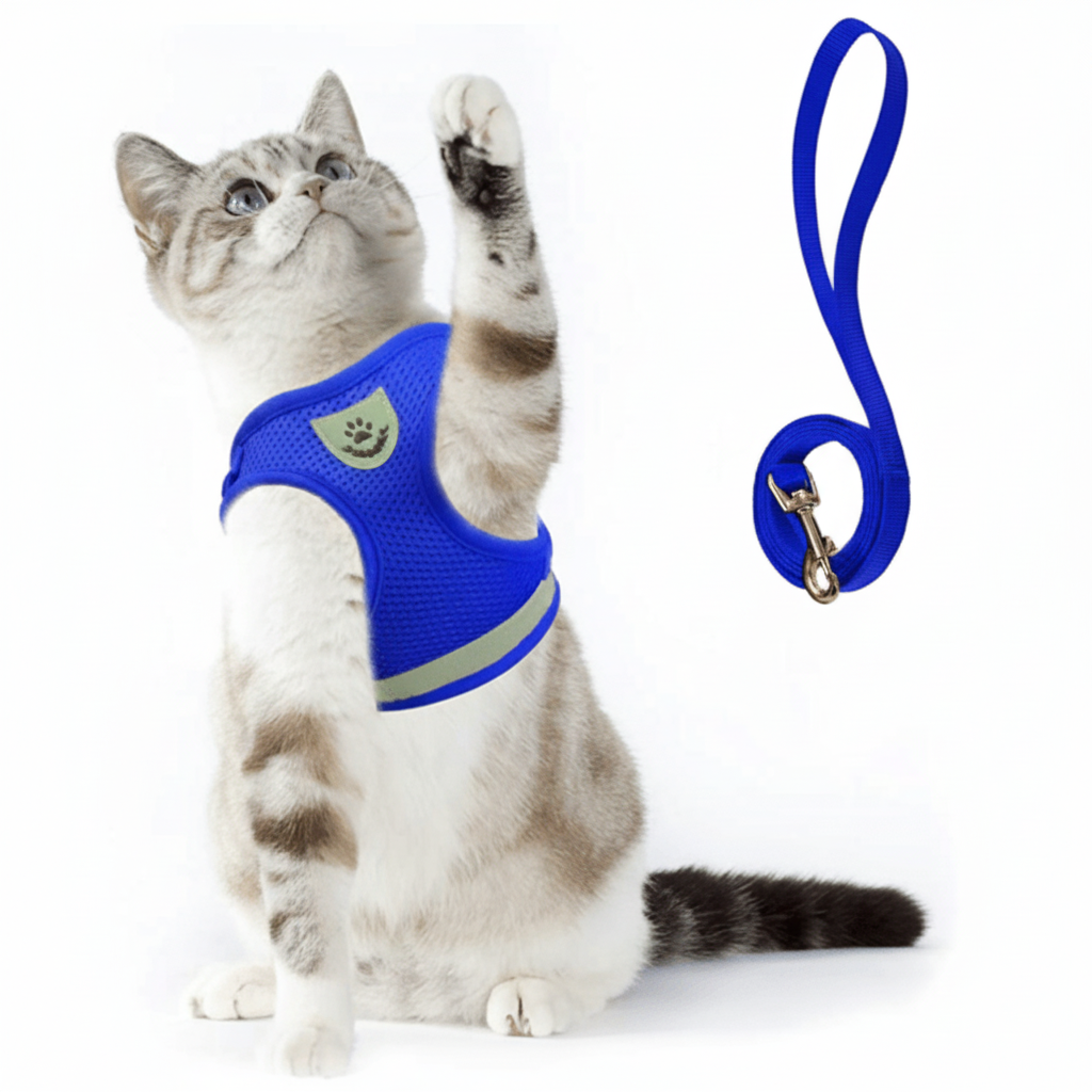 WANDERPAW – Escape-proof cat harness with reflective details