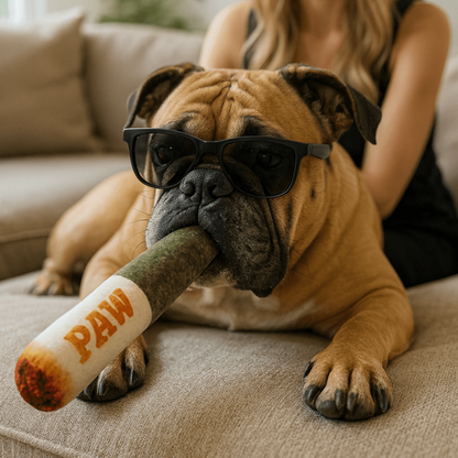 SPLIFFYPUP – Plush Joint Toy for Playful Puppies