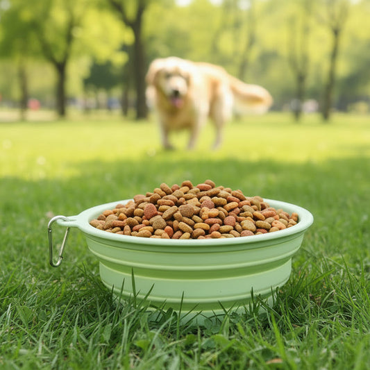 SNAPBOWL – Foldable Feeding Bowl for Dogs & Cats on the Go