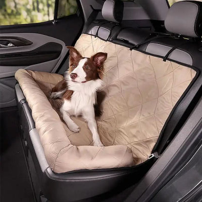 Rear Seat Dog Lounge – Waterproof Protection for Safe & Comfortable Rides