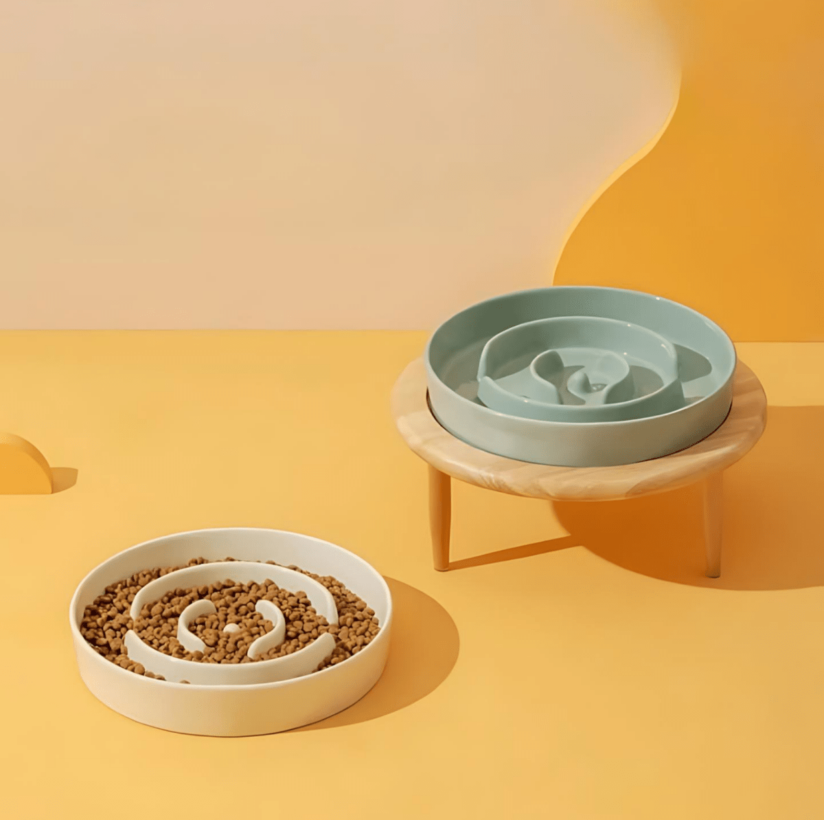 PAWSAVOR – Premium Slow Feeder Bowl for Dogs & Cats