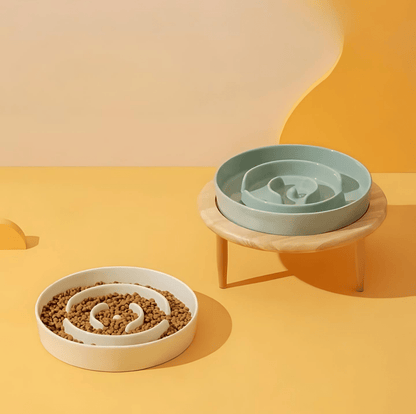 PAWSAVOR – Premium Slow Feeder Bowl for Dogs & Cats