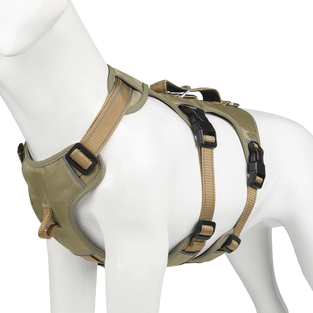 NOPULL DOG HARNESS – reflective and escape-proof for safe walks