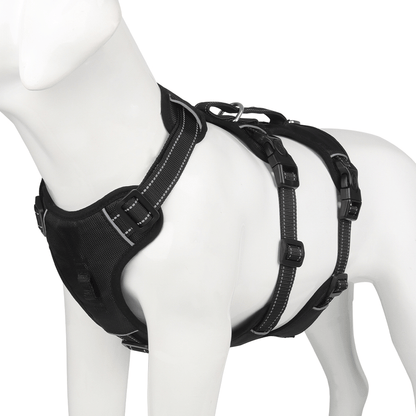 NOPULL DOG HARNESS – reflective and escape-proof for safe walks