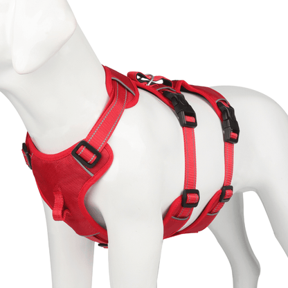 NOPULL DOG HARNESS – reflective and escape-proof for safe walks