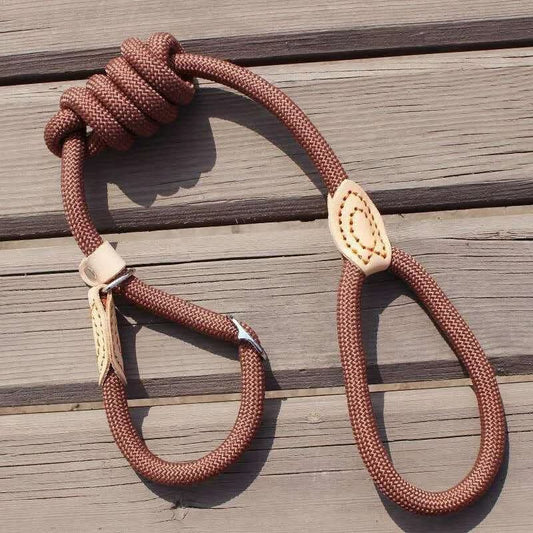 SECUREROPE – Robust dog leash made from climbing rope for maximum safety