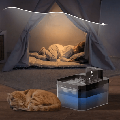 CLEARSIP FOUNTAIN – Intelligent cat fountain with motion sensor & filtration system