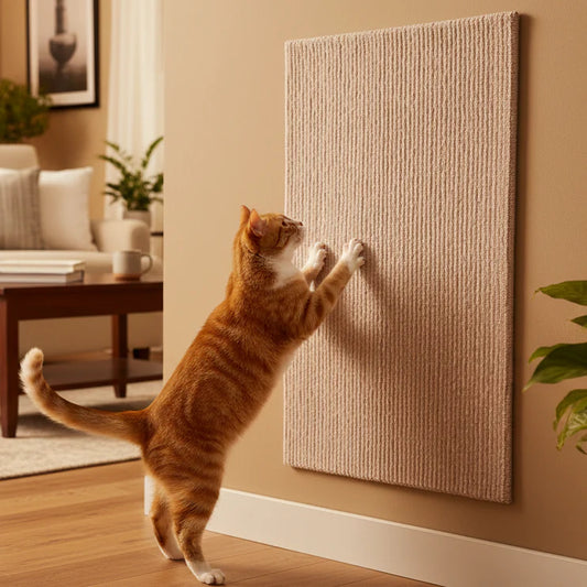FURNISH GUARD – Stylish Scratch Mat for Furniture Protection & Healthy Claw Care