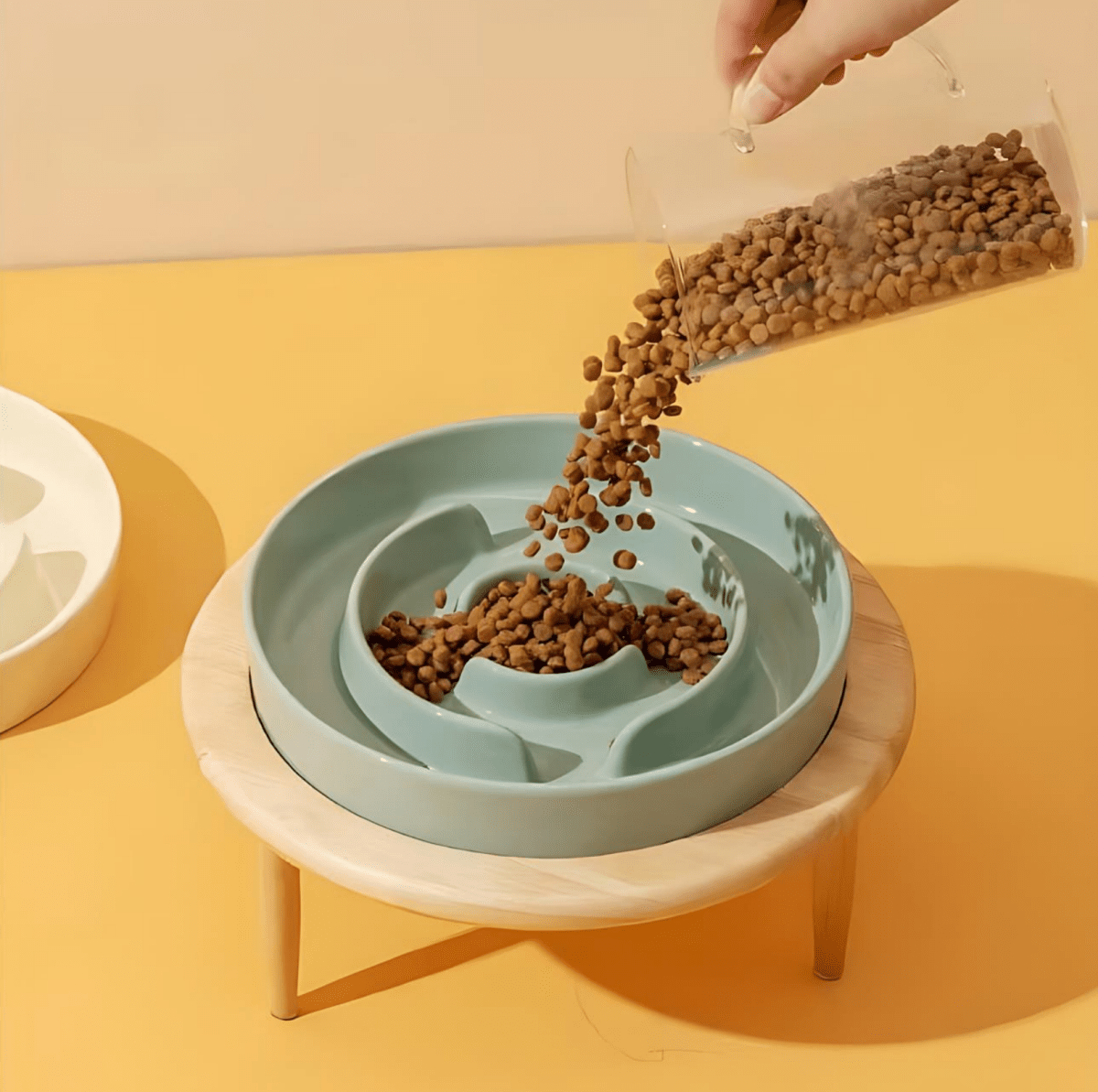 PAWSAVOR – Premium Slow Feeder Bowl for Dogs & Cats