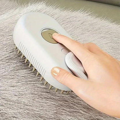 STEAMPURR – Steam comb for silky fur in dogs & cats