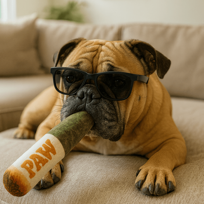 SPLIFFYPUP – Plush Joint Toy for Playful Puppies