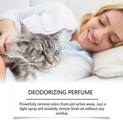 Yegbong Pet Deodorizing Spray – Eliminates Bad Odors & Long-Lasting Fresh Fragrance for Dogs & Cats – Non-Irritating Air & Pet Odor Eliminator Spray