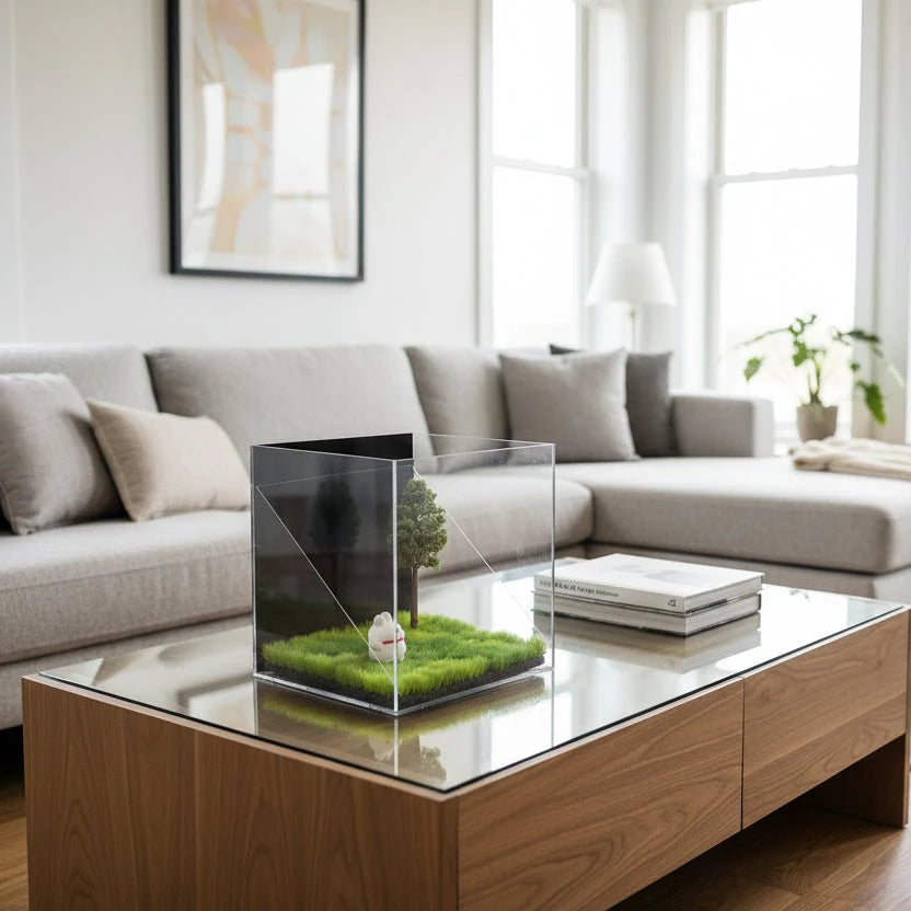 HOLOPET – Acrylic Memory Box for Pets with Holographic Look