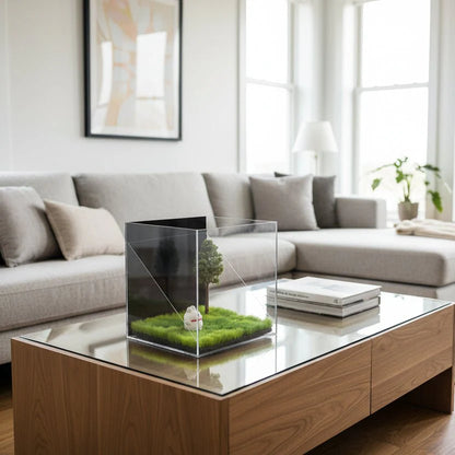 HOLOPET – Acrylic Memory Box for Pets with Holographic Look