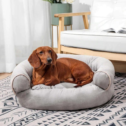PAWFORT – high-edged orthopedic dog sofa for secure, supported sleep