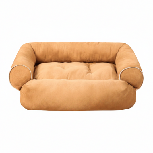 PAWFORT – high-edged orthopedic dog sofa for secure, supported sleep
