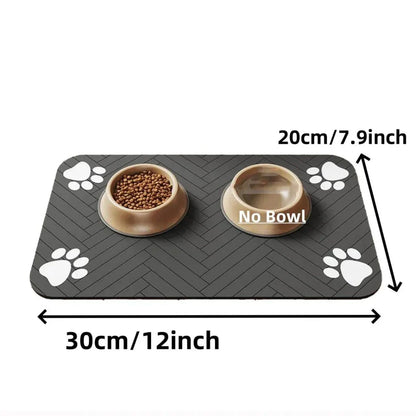 TIERDRY PAD – Absorbent Feeding Mat with Waterproof Non-Slip Bottom