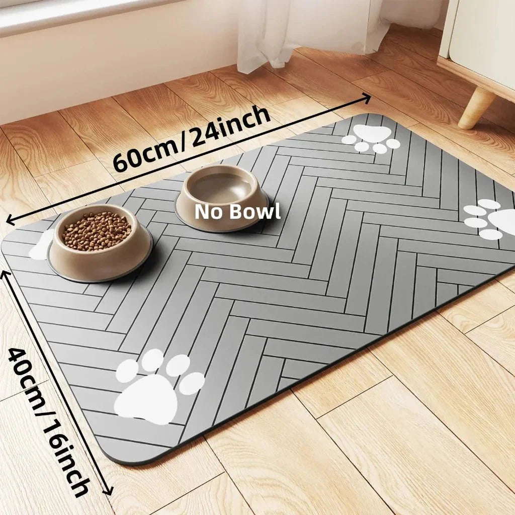 TIERDRY PAD – Absorbent Feeding Mat with Waterproof Non-Slip Bottom
