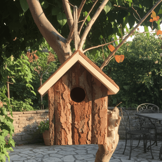HOLLOWSHED – High-quality wooden bird protection with natural air circulation