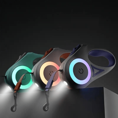 Safewalk Leash - Luminous dog leash with LED light for safe walking