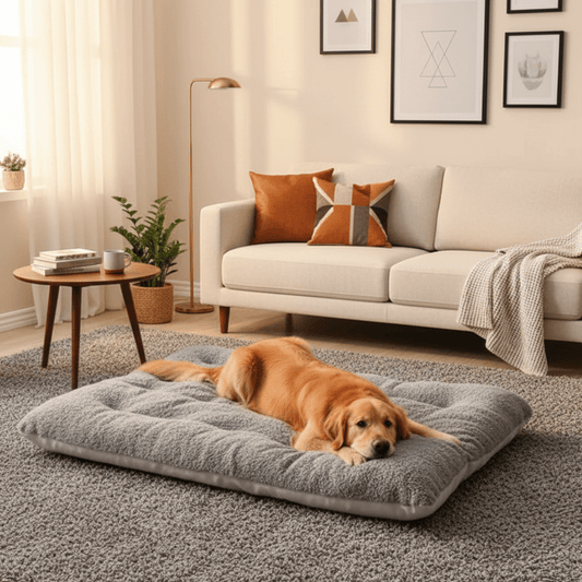 NIMBLESLEEP – Fluffy dog bed for soothing relaxation