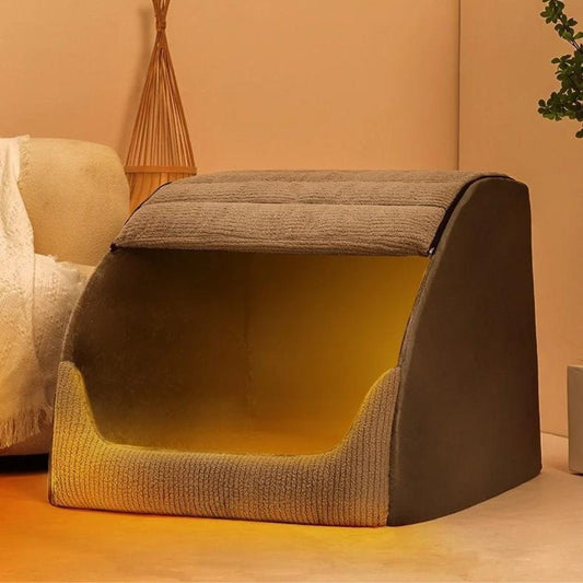 PAWLOUNGE – Closed Comfort Bed for Pets