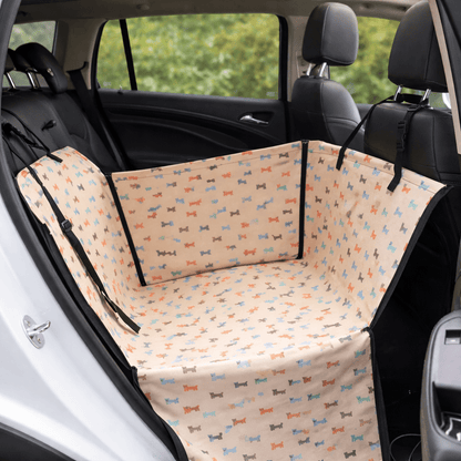 PETSAFEAT - Waterproof dog seat cover for car rear seat