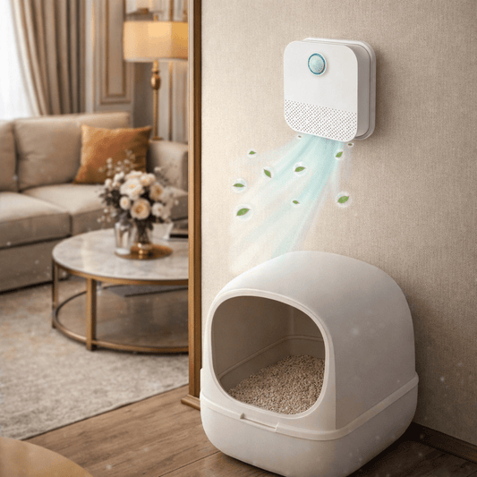 FRESHPAW PURIFIER - Odour neutraliser with motion sensor for cat litter trays