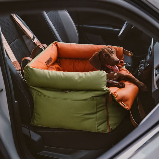 LUXETAIL TRAVEL SEAT – Luxurious dog car seat for safe & comfortable transport