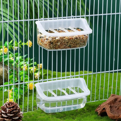 PARROTVIEW – Ecological parrot feeder with clear 360-degree view