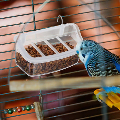PARROTVIEW – Ecological parrot feeder with clear 360-degree view