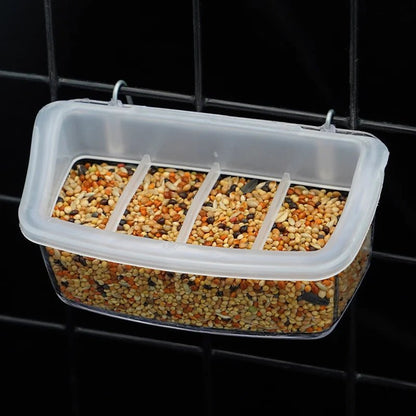 PARROTVIEW – Ecological parrot feeder with clear 360-degree view